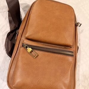 Brown Backpack/Crossbody Bag
